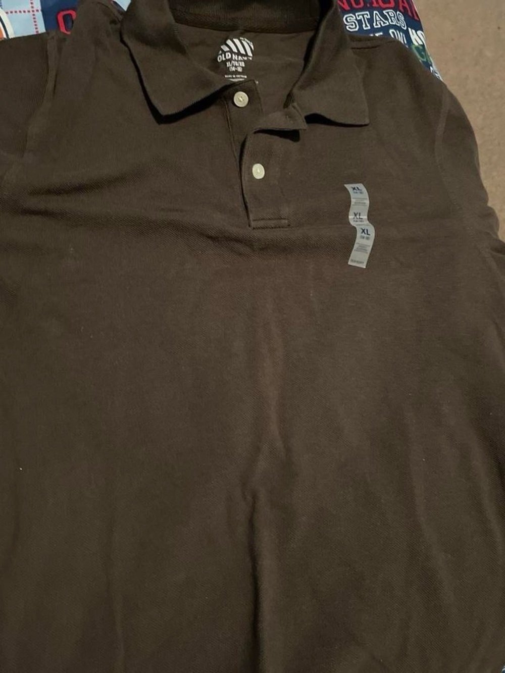 Old Navy Men’s Dark Brown Polo Shirt